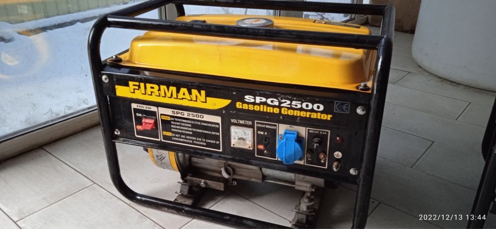 Генератор firman spg 2500 В НАЛИЧИИ