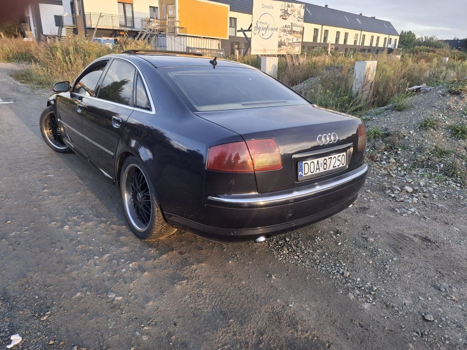 Audi a8 d3 Quattro/3.0tdi/233km/20cali/łopatkiF1/full/zamiana