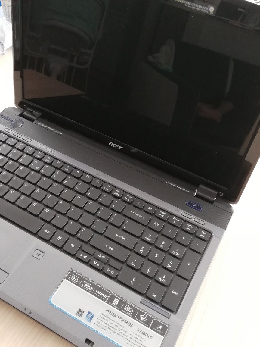 Laptop 3D Acer 5738dzg