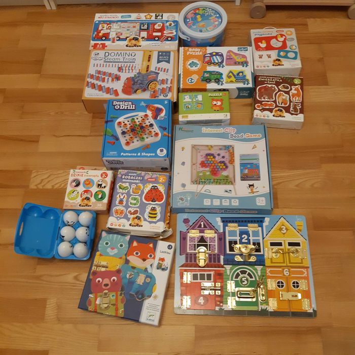 zabawki dla dwulatka melissa&doug djeco układanki itp.