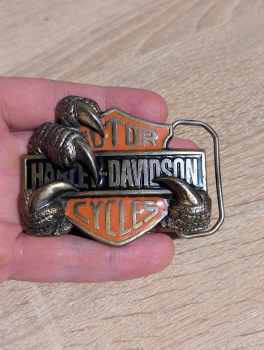Пряжка для пояса Harley Davidson, оригинал, 1991 год