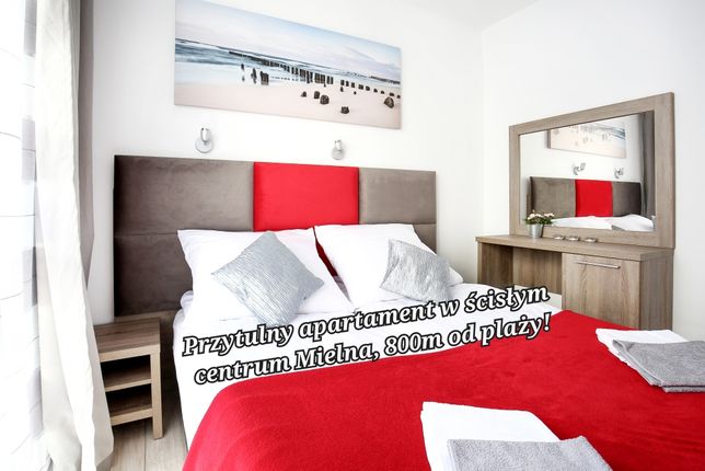 RED Mielno- 5 osobowy apartament 800m od plaży