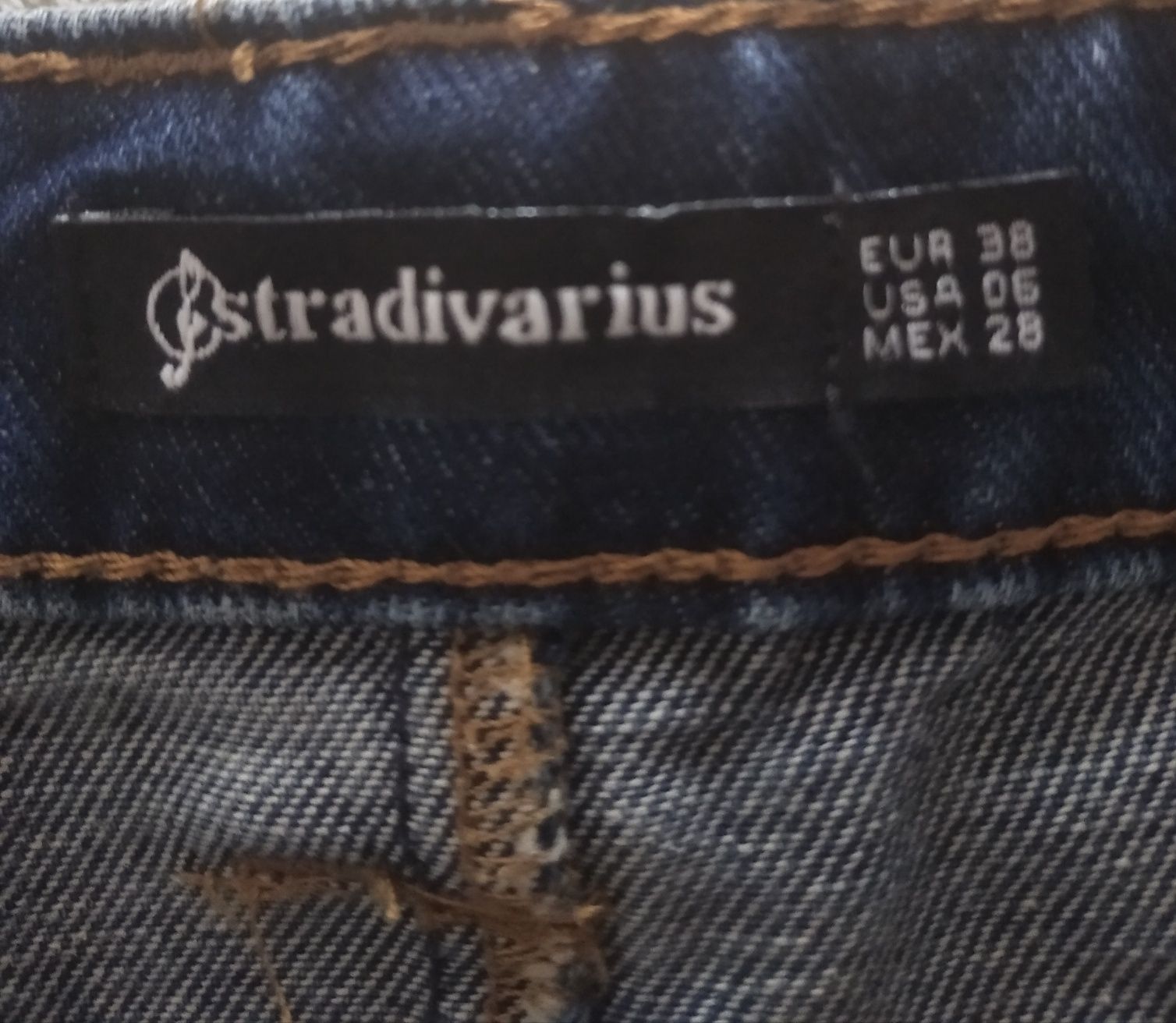 Юбка джинсовая Stradivarius, спідниця джинсова, мини-юбка