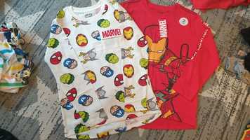 Nowe bluzki 134/140 Marvel Cool Club