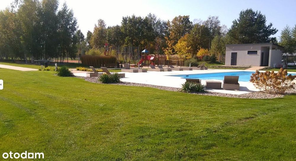 6 pokoi - basen, ochrona, kort - ogródek, duży domek - blisko las i S8