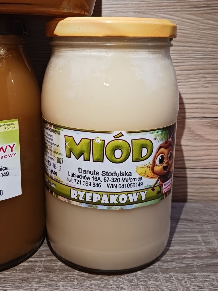 Zestaw Miód Lipowy, faceliowy, wrzosowy,  spadziowy ,rzepakowy