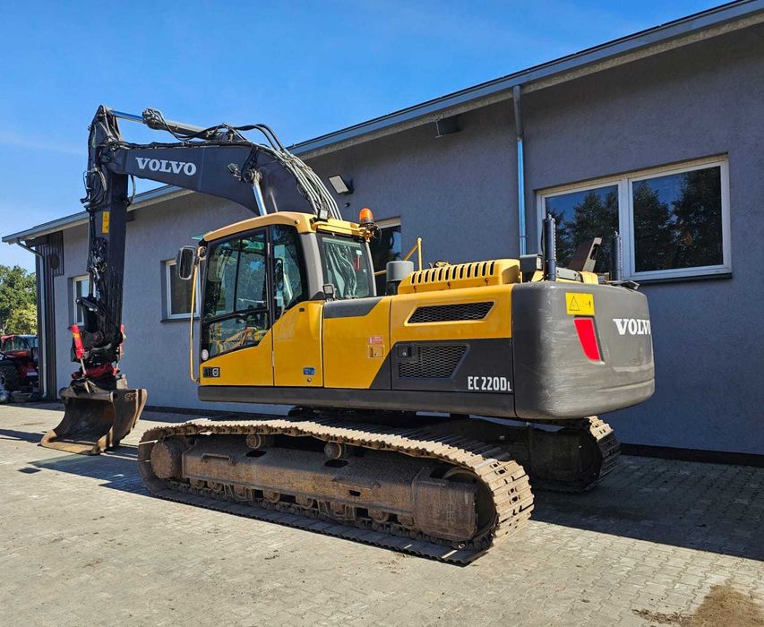 VOLVO EC220 DL Rototilt Inexator GPS 3D Leica Głowica Obrotowa ROTO