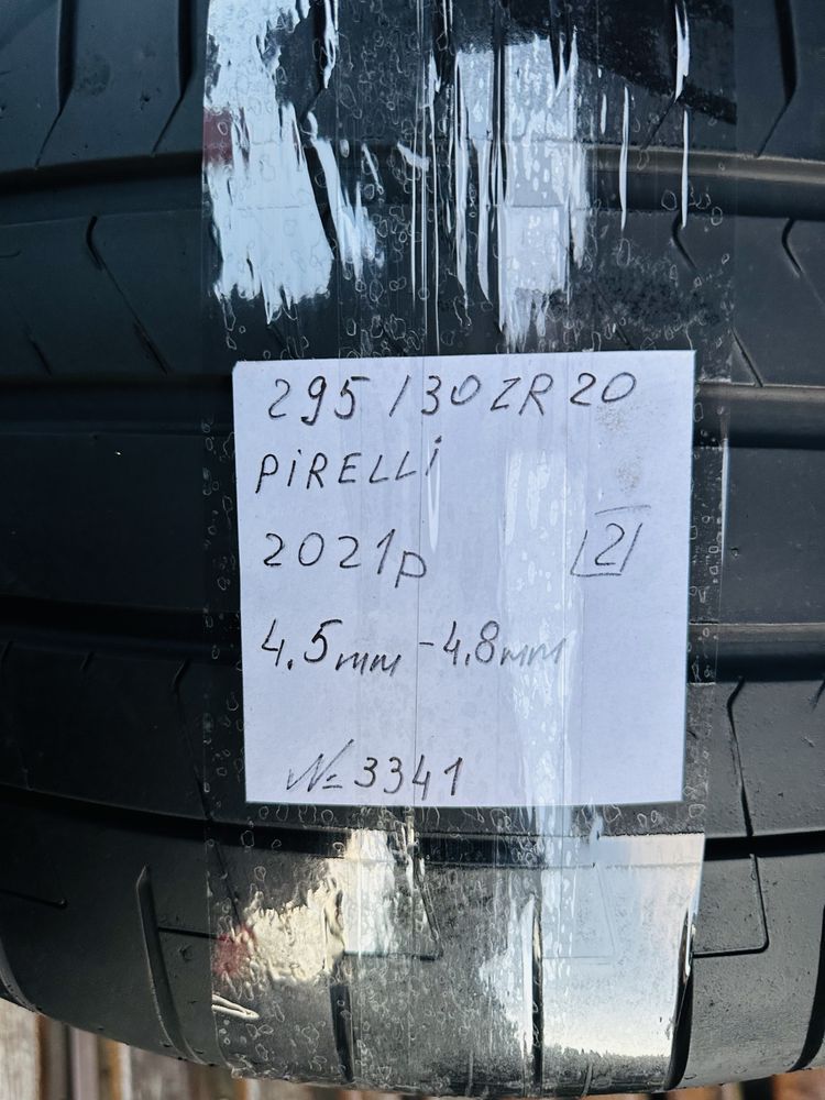 Шини літні пара 295/30 ZR20 (101Y) Pirelli P Zero 2021p