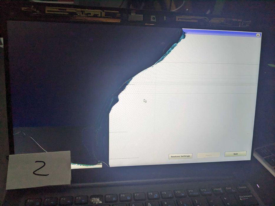 Матрица дисплея от Dell 7380 7390 7389 13.3" битаяLP133WF6 B133HAK01.4