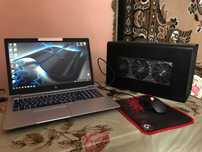 Ноутбук HP elitebook 850 g5 и плюс razer core x RTX 3070 Ti 8 гб