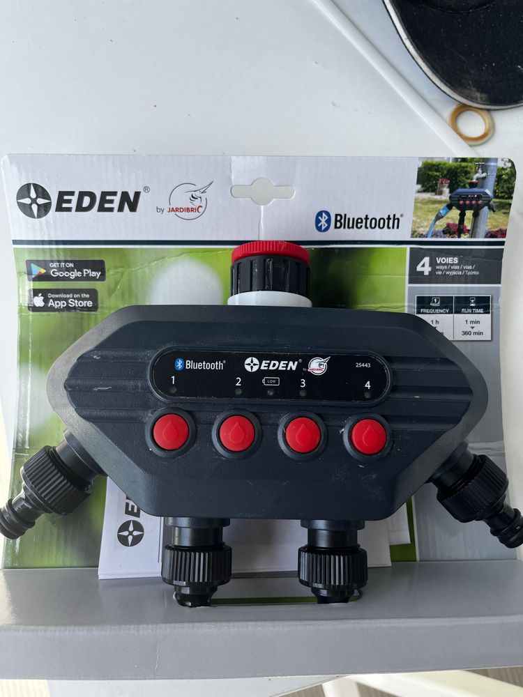 Programador rega automatica - 4 saidas EDEN 25443