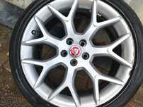 Komplet felg aluminiowych z oponami jaguar F-type