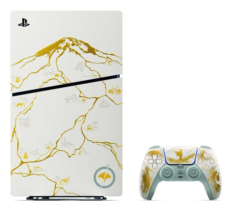 SONY PlayStation 5 Slim 1TB z napędem Ghost of Yotei Limited Edition
