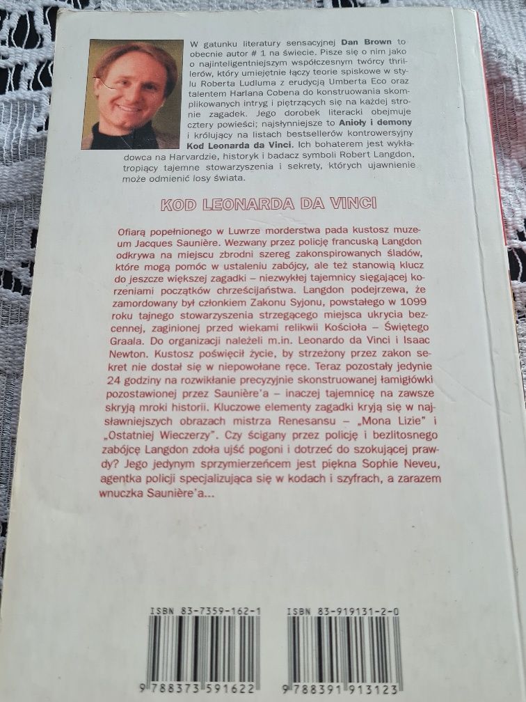 Książka Kod Leonarda da Vinci
