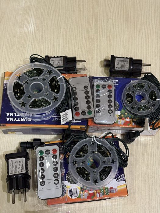 Гирлянда роса | 30 м, 50 м , 100 м| Гірлянда роса нитка