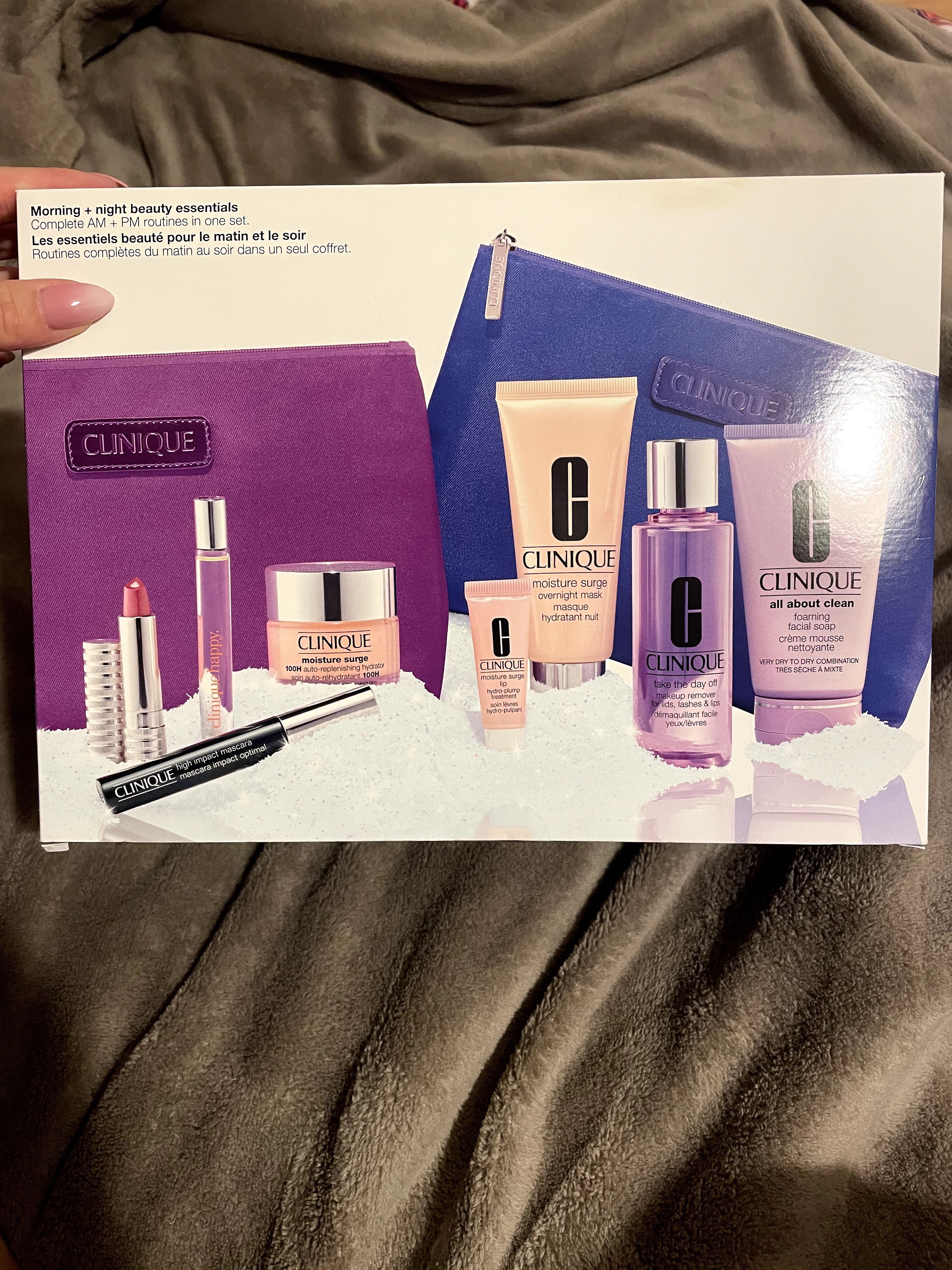 Clinique Morning + Night Beauty Essentials Set - Zestaw