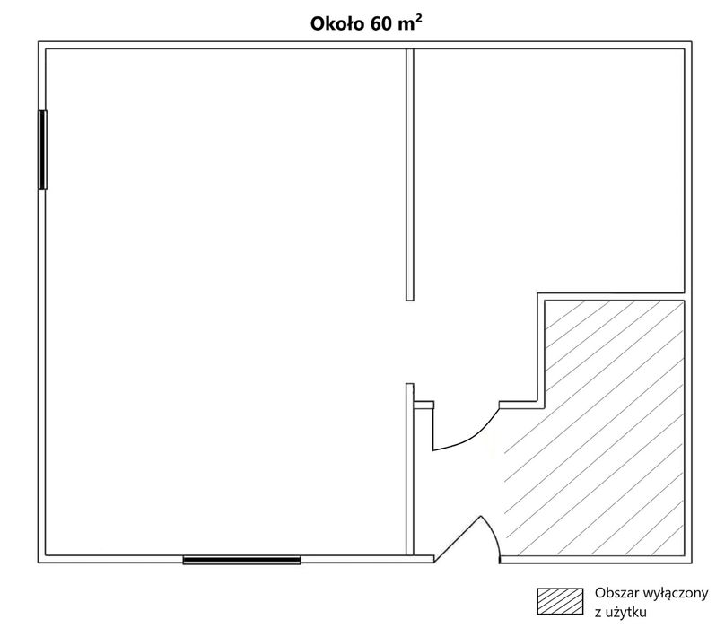 Lokal do wynajęcia, ok. 60m2