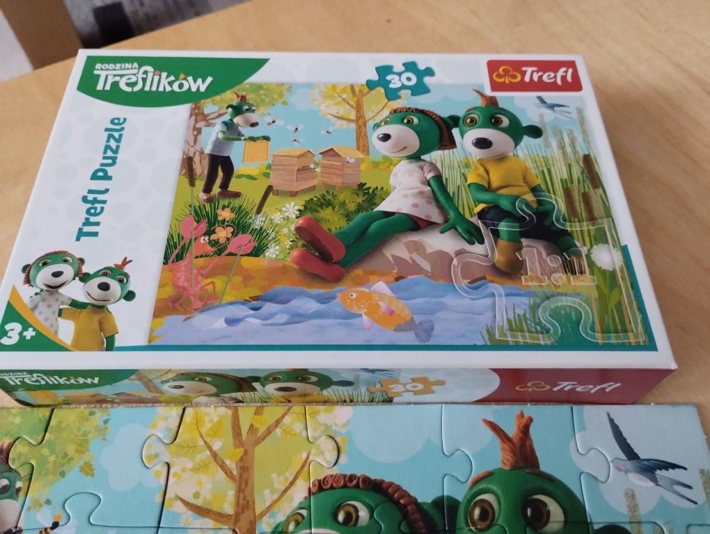 Puzzle dziecięce 2 komplety