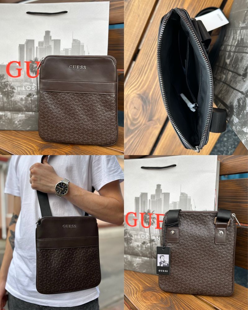 Чоловіча сумка Guess ОРИГІНАЛ