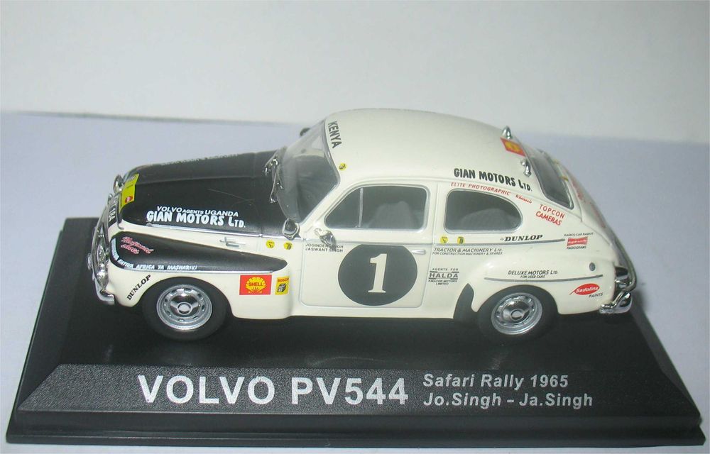 Volvo PV544 - Vencedor Rally East African Safari 1965 - Joginder Singh