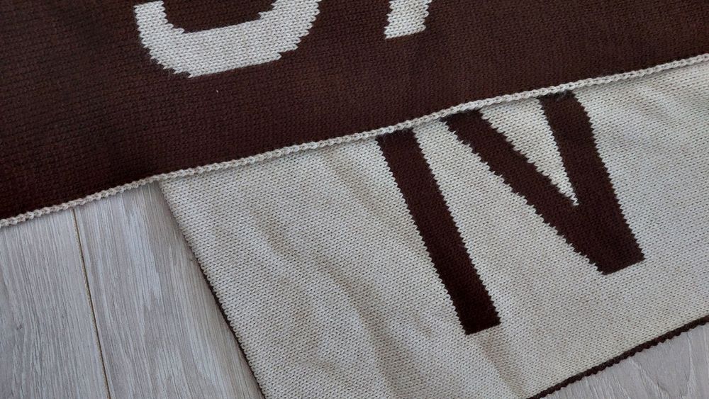 Шапка і шарф коричневого кольору By me Закохувати