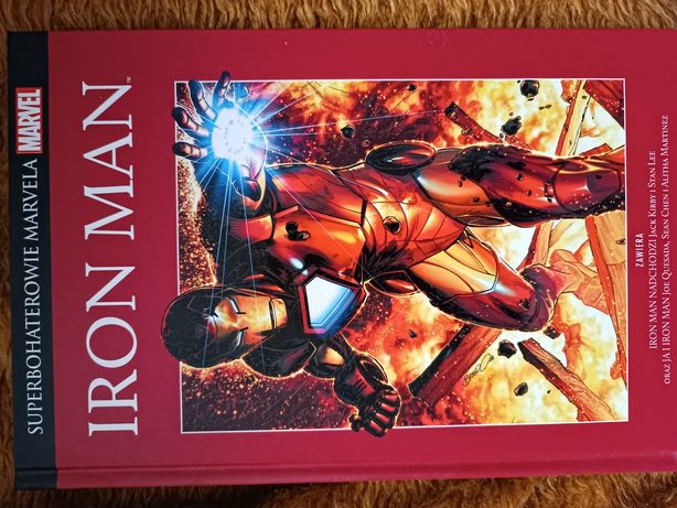 Komiks iron Man nadchodzi oraz ja i iron Man