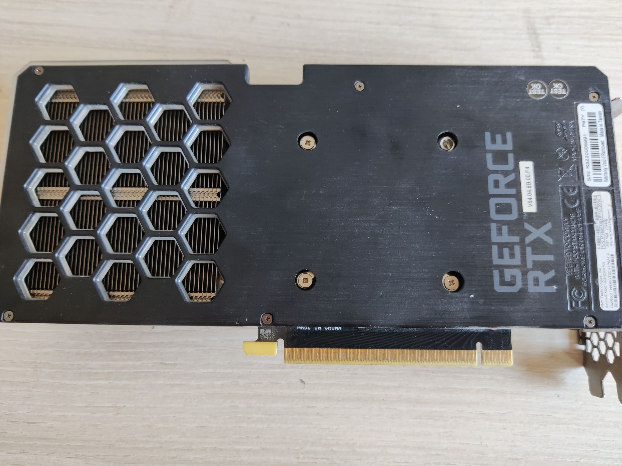 Karta graficzna PNY GeForce RTX 3060 Ti VERTO DUAL FAN 8GB GDDR6