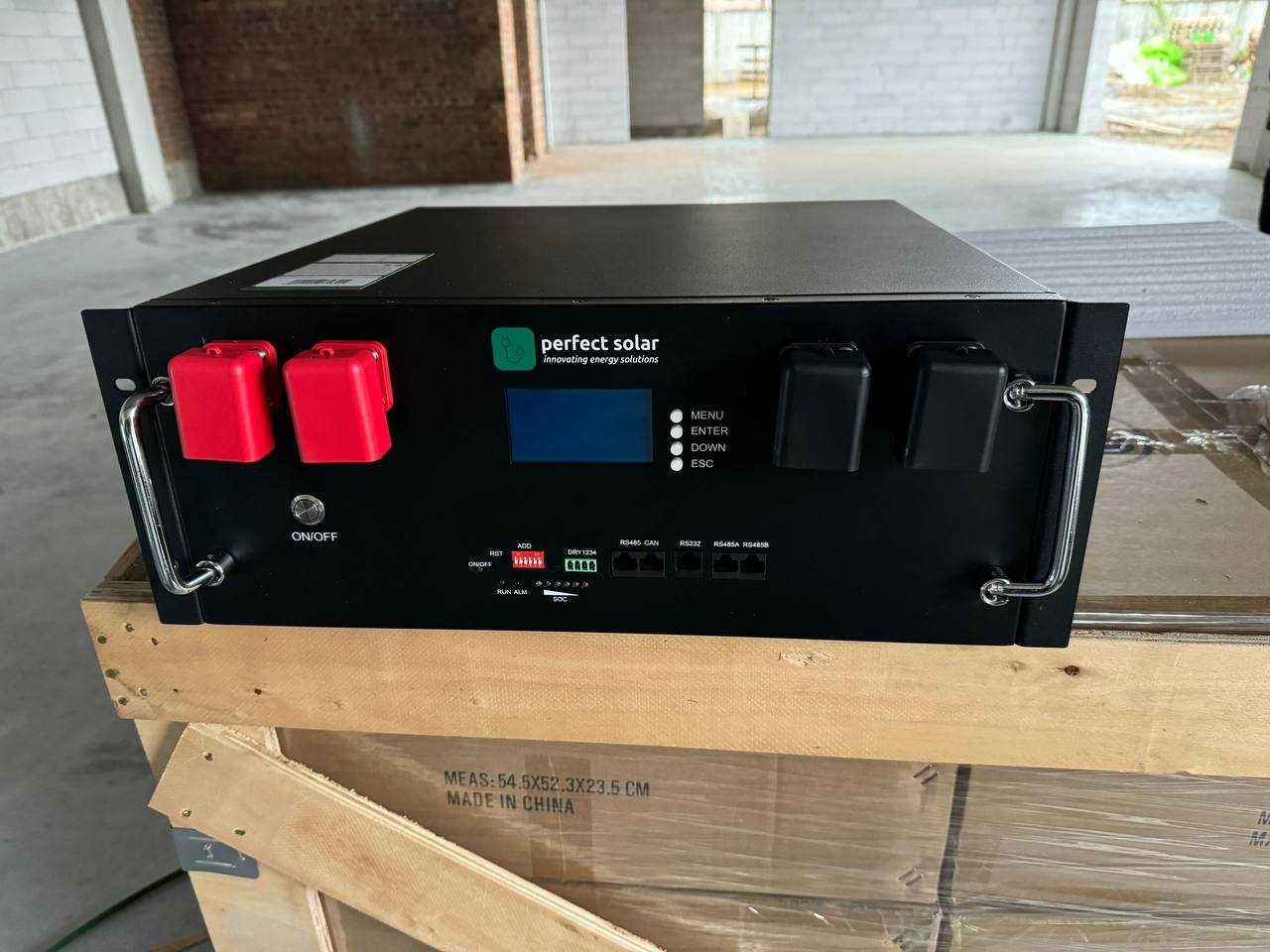 Акумуляторна батарея в стійку LiFePO4 5KWH, 5120Wh