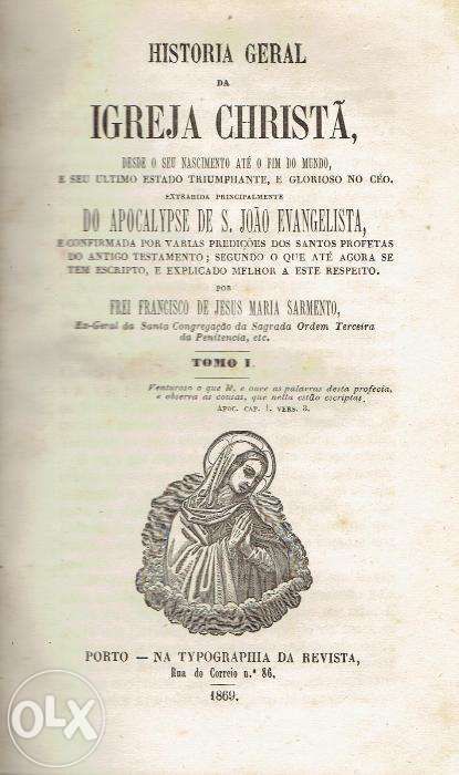 70 - História Geral da Igreja Christã -Francisco de Jesus Maria Sarmen