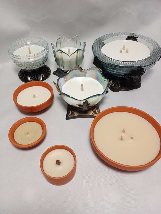 znicze tradycyjne otwarte ceramiczne szklane gliniane