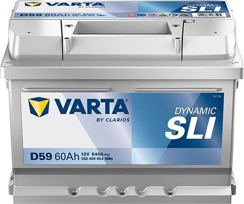 Акумулятор VARTA 12В 60Агод./540А