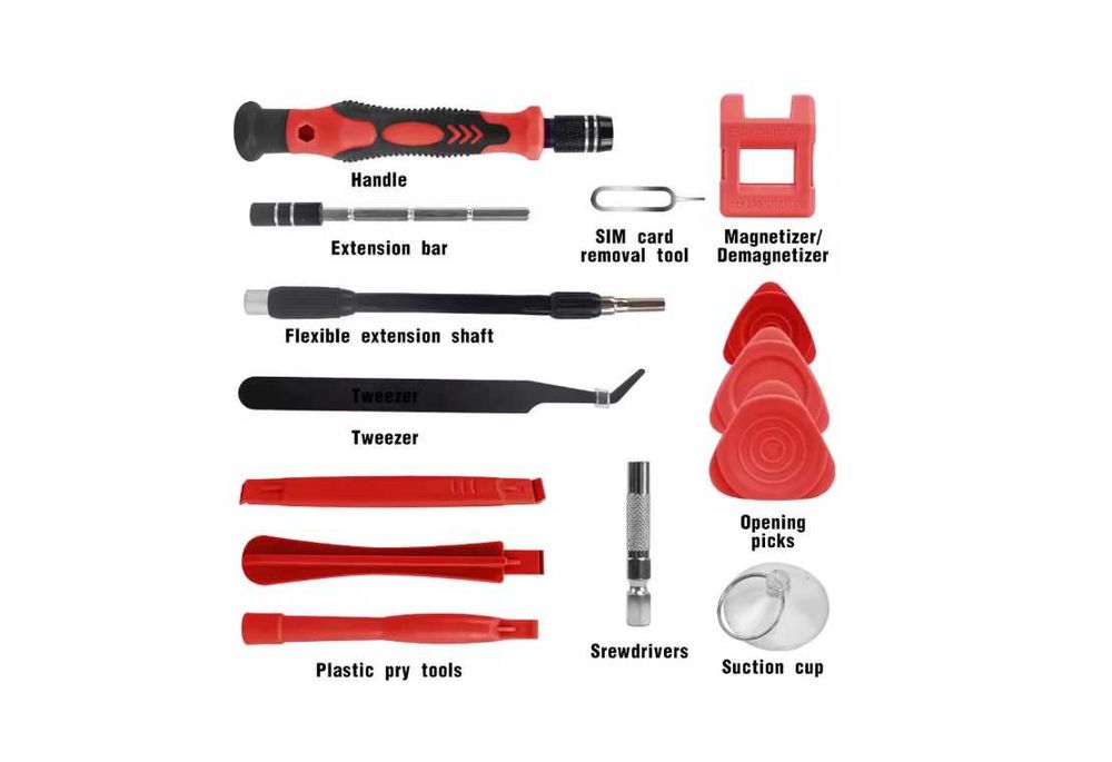 Набір професійних викруток 115 в 1 з магнітною головкою