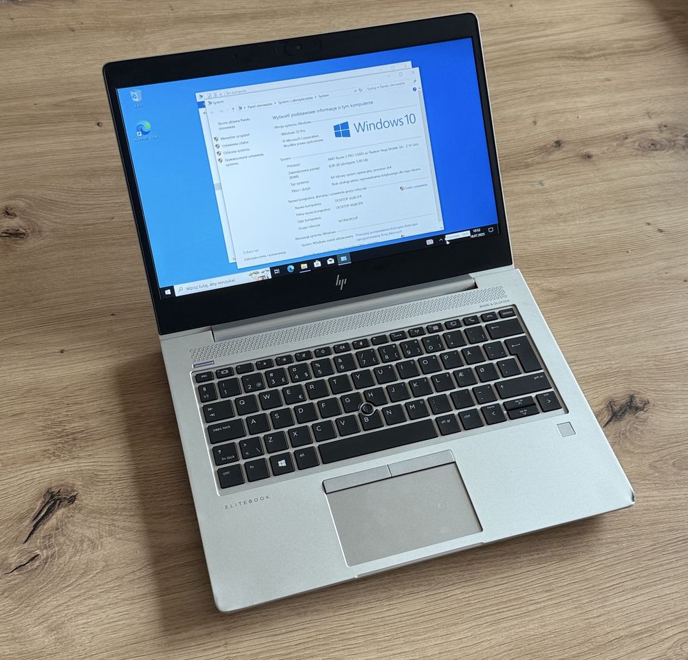Laptop HP EliteBook 735 G6 Ryzen 3 3300U 8/256GB SSD Win 10/11