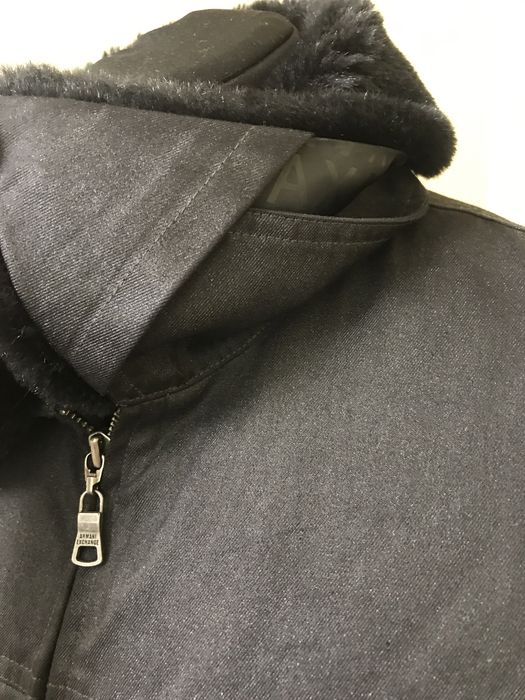 Демі котонова куртка джинсова від armani exchange p.l
