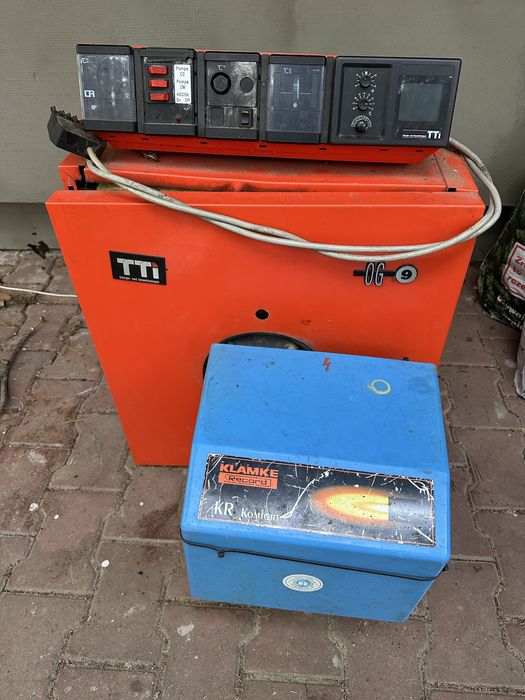 Piec kocioł na olej opałowy TTI opał