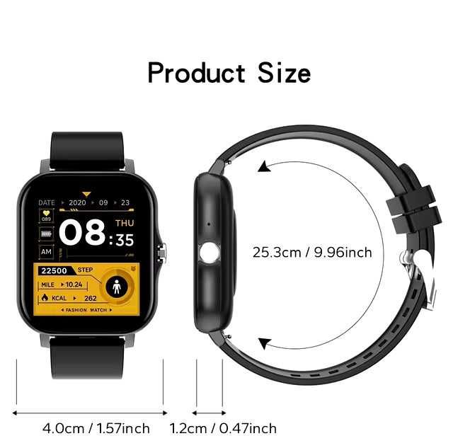 Efektowny smartwatch Y13 z ekranem 1,83" stan IDEALNY!