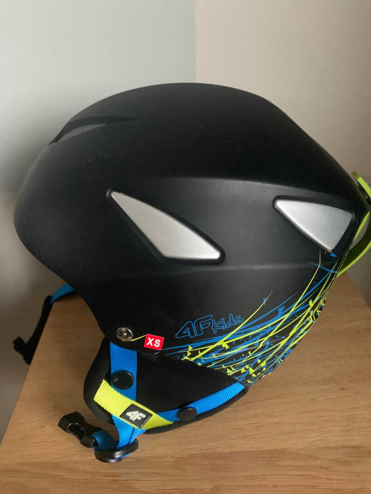 Kask dziecięcy 4F EN1077 + dodatkowy mniejszy kask GRATIS