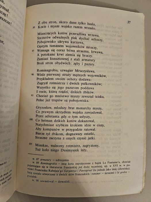 Ignacy Krasicki Myszeidos. Pieśni X.