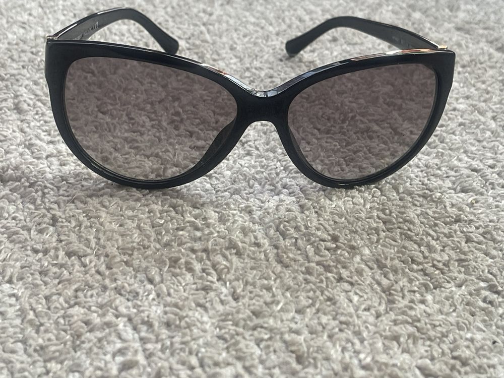 Emporio Armani okulary damskie przeciwsloneczne czarne