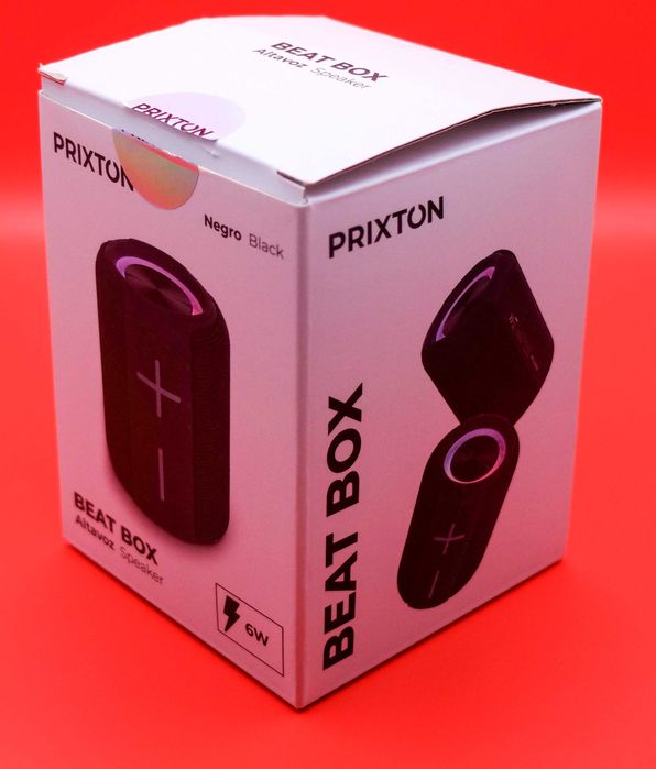 Coluna Portátil Prixton Beat Box Preto