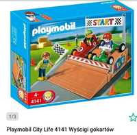 Playmobil- wyścig gokartów