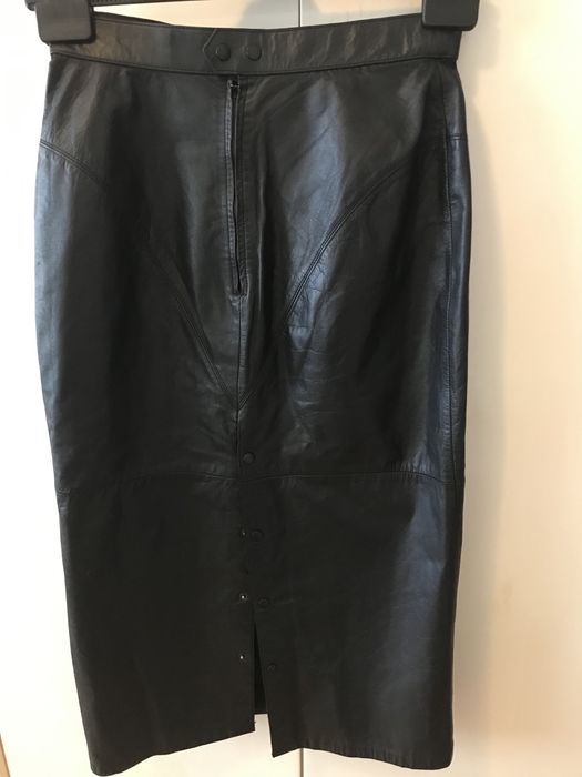 Spódnica skórzana