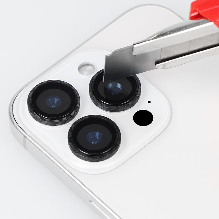 Tel Protect 3D Lens Aramid Series iPhone 15 Pro/Pro Max (3 szt)