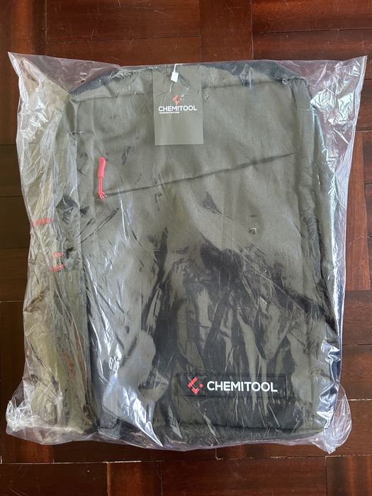 Mochila Chemitool Preta Portátil (Nova e Selada)
