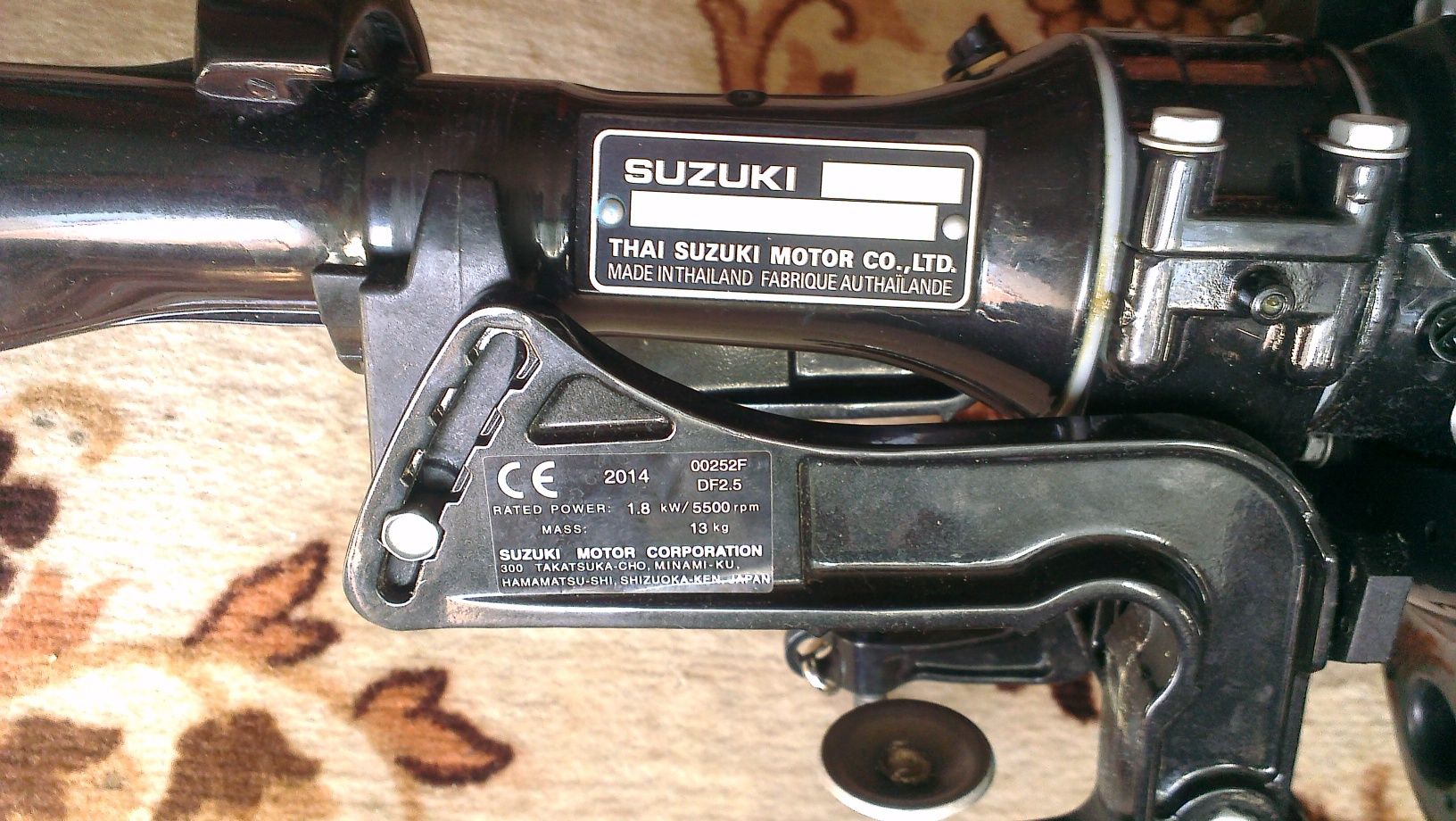 Лодочный мотор Suzuki df2.5