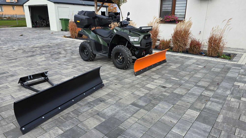 Uniwersalny Pług do Quada – 5-stopniowa Regulacja i System Amortyzacji