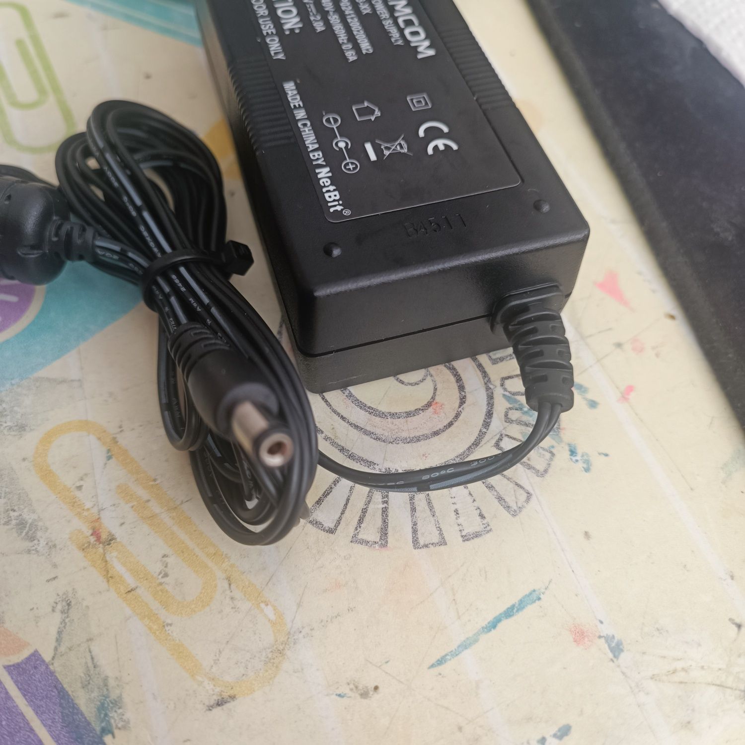 Nowy zasilacz 12V 2A wtyk 5,5x2,1mm