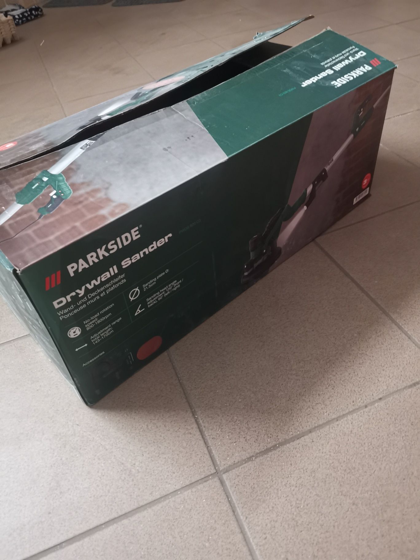PARKSIDE PWDS 920 C3 Szlifierka do ścian i sufitów