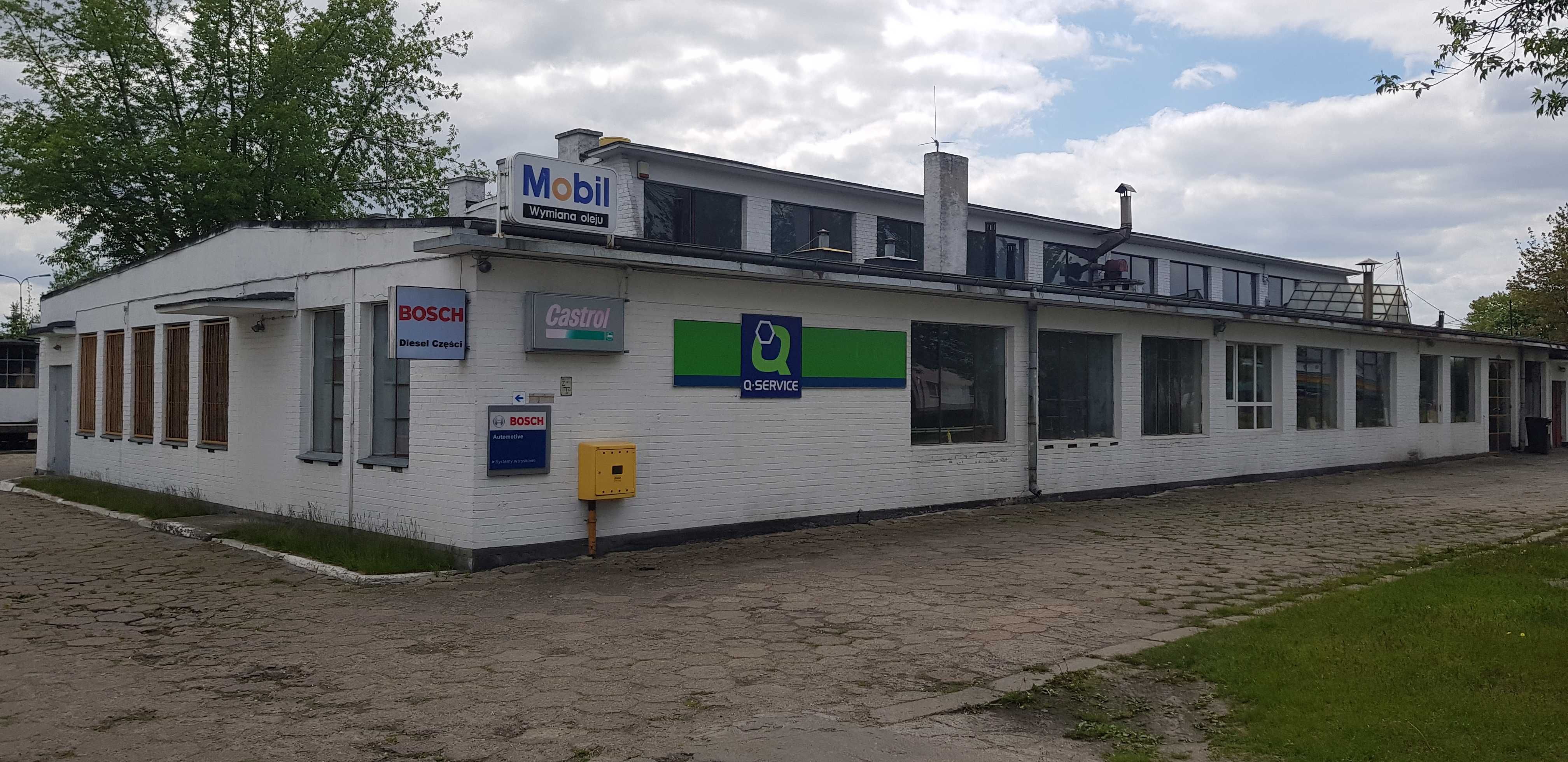 Nieruchomość inwestycyjna, budynki warsztat-biurowe na działce 5300m2