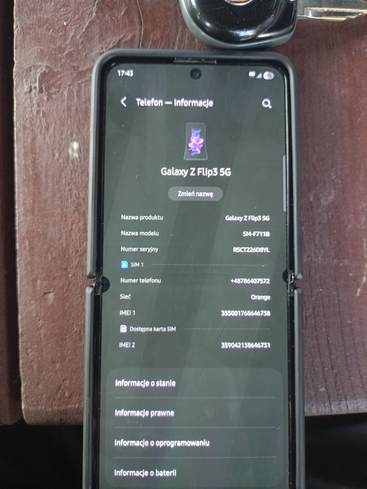 Samsung Galaxy flip 35G stan dobry